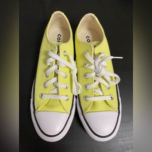 Yellow Women’s Converse Sneakers size 6